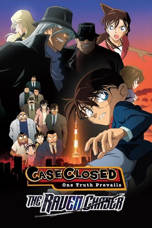 Detective Conan: The Raven Chaser posteri