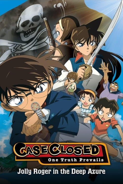 Detective Conan: Jolly Roger in the Deep Azure posteri