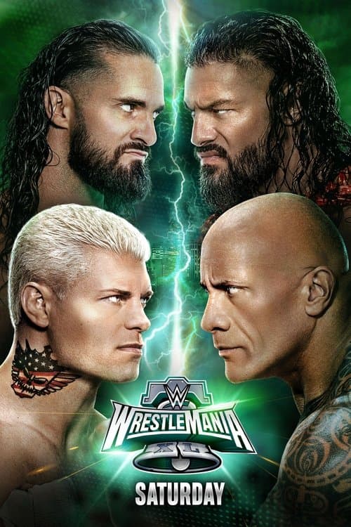 WrestleMania XL Saturday posteri
