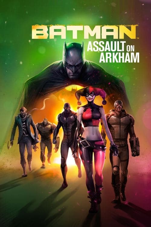 Batman: Arkham'a Saldırı posteri