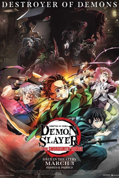 Demon Slayer: Kimetsu No Yaiba - To the Swordsmith Village posteri