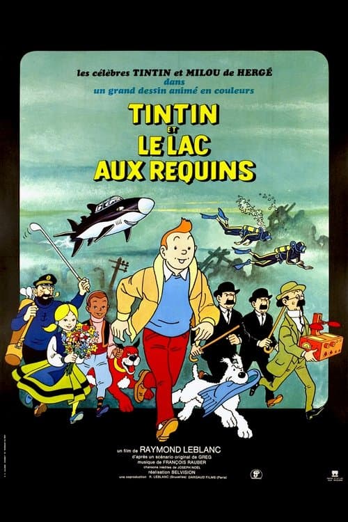 Tintin et le lac aux requins posteri