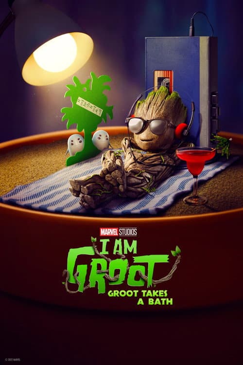 Groot Banyo Yapıyor posteri