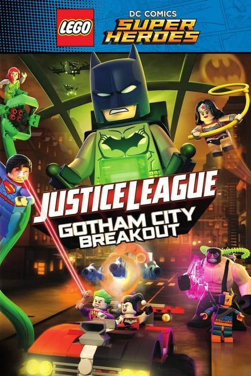 LEGO DC Comics Super Heroes: Justice League - Gotham City Breakout posteri