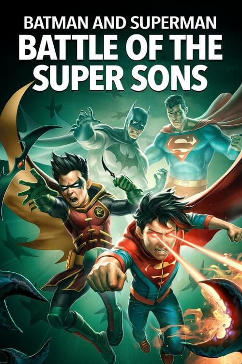 Batman ve Süpermen: Süper Oğulların Savaşı posteri