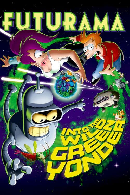 Futurama: Vahşi Yeşil Bir Geleceğe Doğru posteri