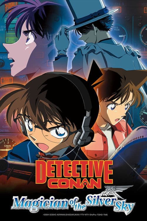 Detective Conan: Magician of the Silver Sky posteri